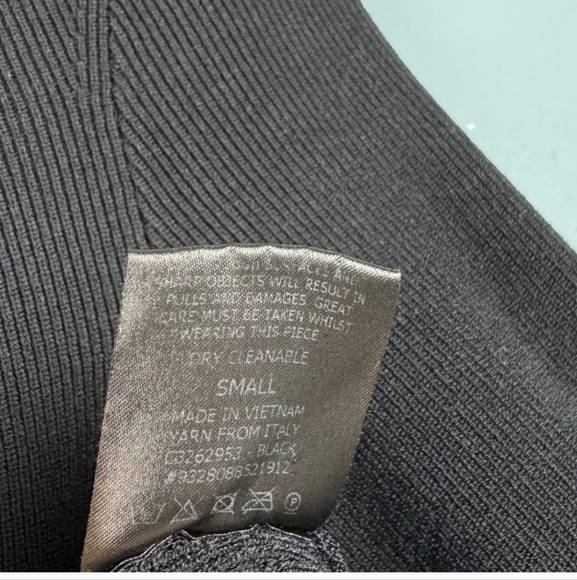 Scanlan Theodore Elegant Black Long Sleeve Top - Picture 4 of 5